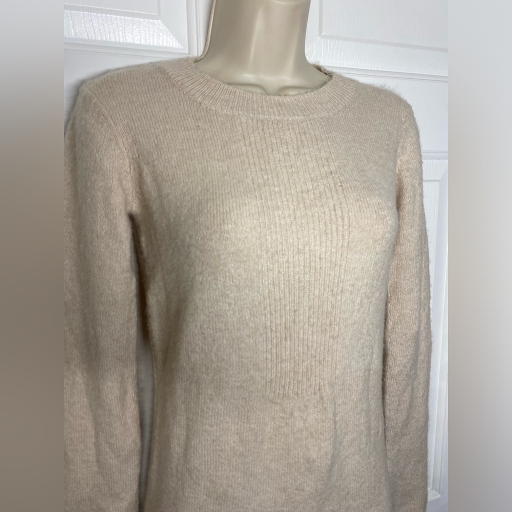 PrettyLittleThing Oatmeal Split Front Knitted Mid… - image 3